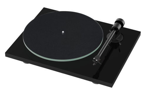 Pro-Ject T1 EVO PHONO + OM10 - piano černá