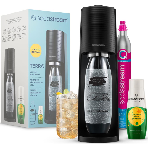 SodaStream TERRA Black Ginger Ale Mpack