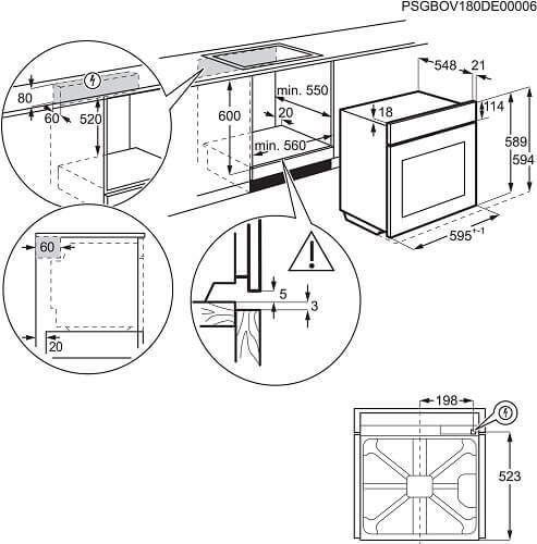 Electrolux 600 PRO SteamBake EOD6C77H