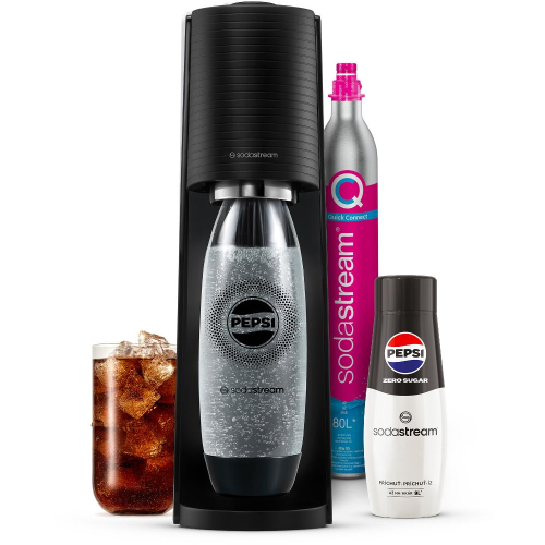 SodaStream TERRA Black Pepsi Zero Mpack 