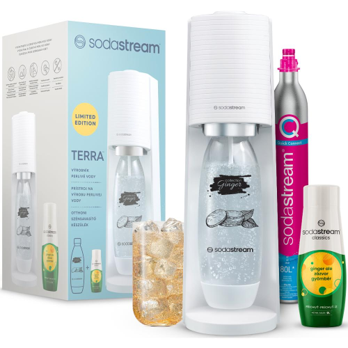 SodaStream TERRA White Ginger Ale Mpack 